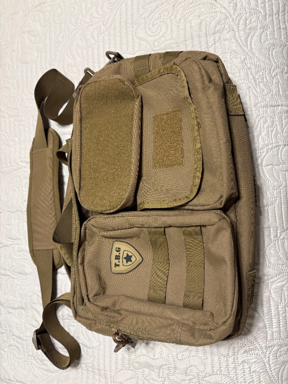 Tactical Baby Gear Deuce Tactical Diaper Bag in Coyote Brown